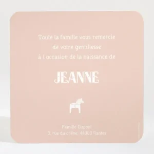 Remerciements naissance Uni*Faire-part Elégant Best