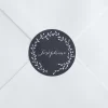 Stickers bapteme Couronne*Faire-part Elégant Best