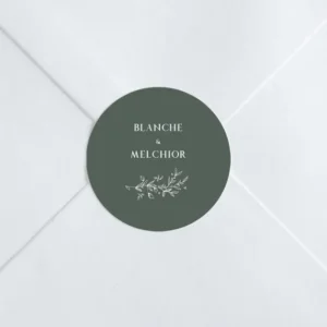 Stickers mariage Branche*Faire-part Elégant Online