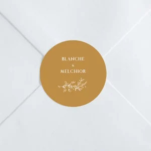 Stickers mariage Branche*Faire-part Elégant Online