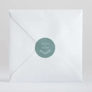 Stickers mariage Elegantes baies*Faire-part Elégant Fashion