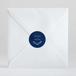 Stickers mariage Elegantes baies*Faire-part Elégant Fashion