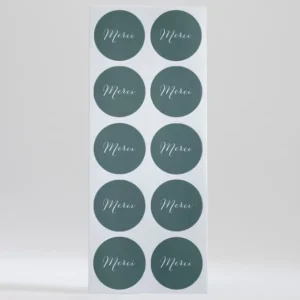 Stickers mariage Merci*Faire-part Elégant Discount