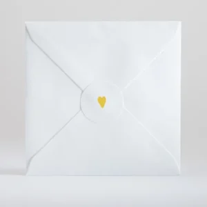 Stickers mariage Petit coeur*Faire-part Elégant Online