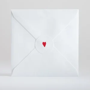 Stickers mariage Petit coeur*Faire-part Elégant Online