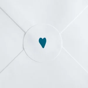 Stickers mariage Petit coeur*Faire-part Elégant Online