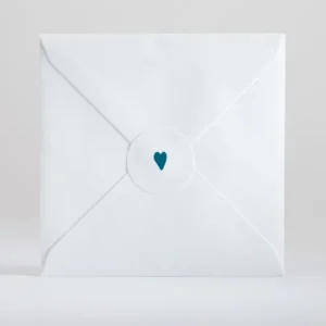 Stickers mariage Petit coeur*Faire-part Elégant Online