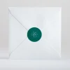 Stickers mariage Traditionnel Monogramme*Faire-part Elégant Online