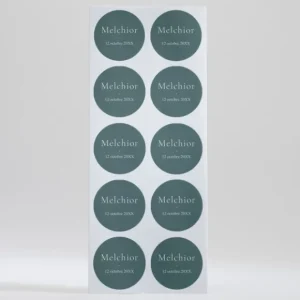 Stickers naissance Classique*Faire-part Elégant Online