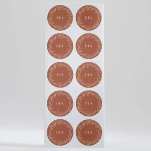 Stickers naissance Couronne*Faire-part Elégant Hot