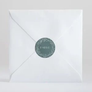 Stickers naissance Couronne*Faire-part Elégant Hot