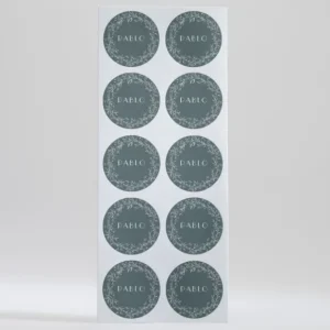 Stickers naissance Couronne*Faire-part Elégant Hot
