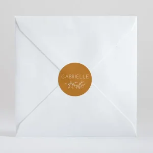 Stickers naissance Jolie branche*Faire-part Elégant Fashion