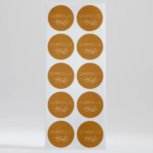 Stickers naissance Jolie branche*Faire-part Elégant Fashion