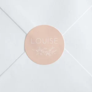 Stickers naissance Jolie branche*Faire-part Elégant Fashion
