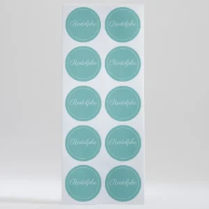 Stickers naissance Lisere prenom*Faire-part Elégant Online