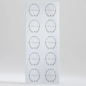 Stickers naissance Mademoiselle*Faire-part Elégant Sale