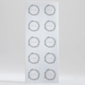 Stickers naissance Ronde de bonheur*Faire-part Elégant Fashion