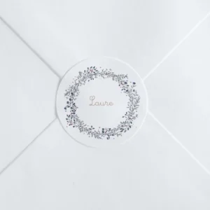 Stickers naissance Ronde de bonheur*Faire-part Elégant Fashion