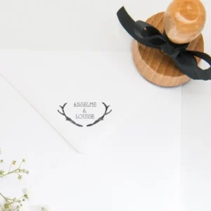 Tampon mariage Chasse*Faire-part Elégant Online